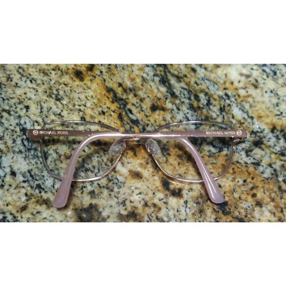 Michael Kors MK3043 Ana Carri Pink/Gold Cat Eye Eyeglass Frames 54-17-140 - Picture 10 of 10